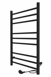 Полотенцесушитель электрический Indigo Line Trinity LСLTE80-50BRRt 80x50 см чёрный муар